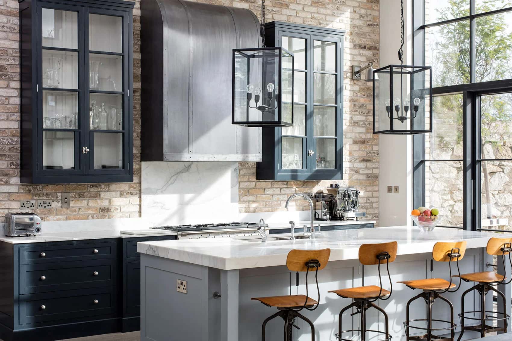 Calacatta Butterfly Marble kitchen by Miller Brothers Stone, Glenageary, Glenageary, South Dublin