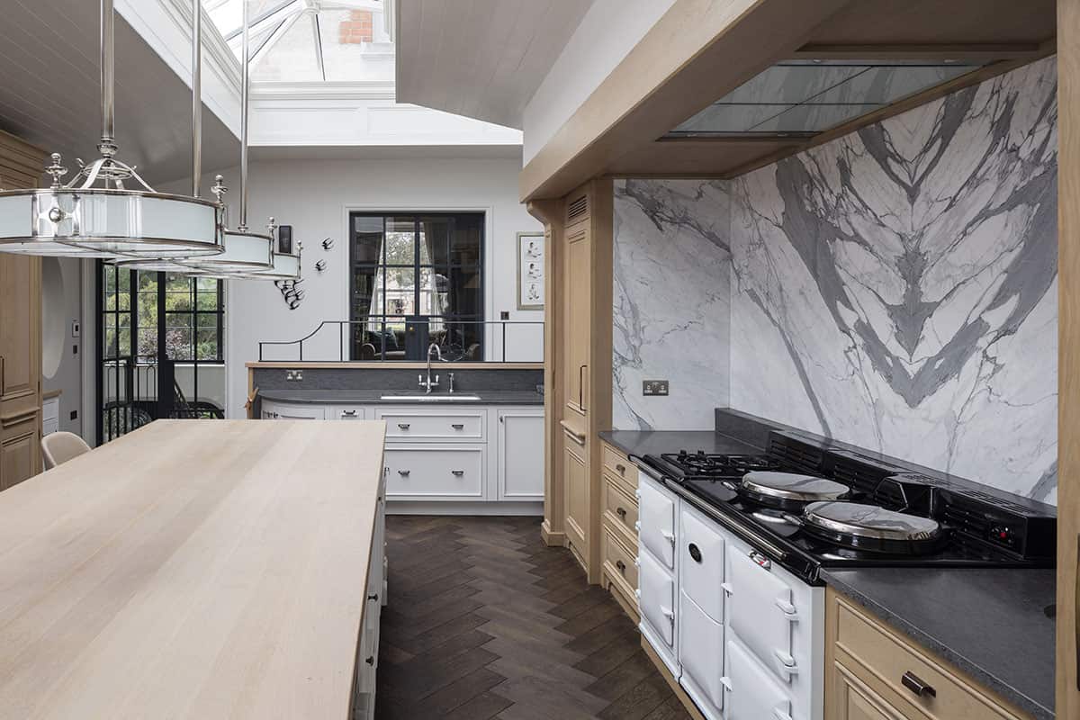 Parisian Chic, Basaltina detail, fabricated and installed by Miller Brothers Stone, Dublin