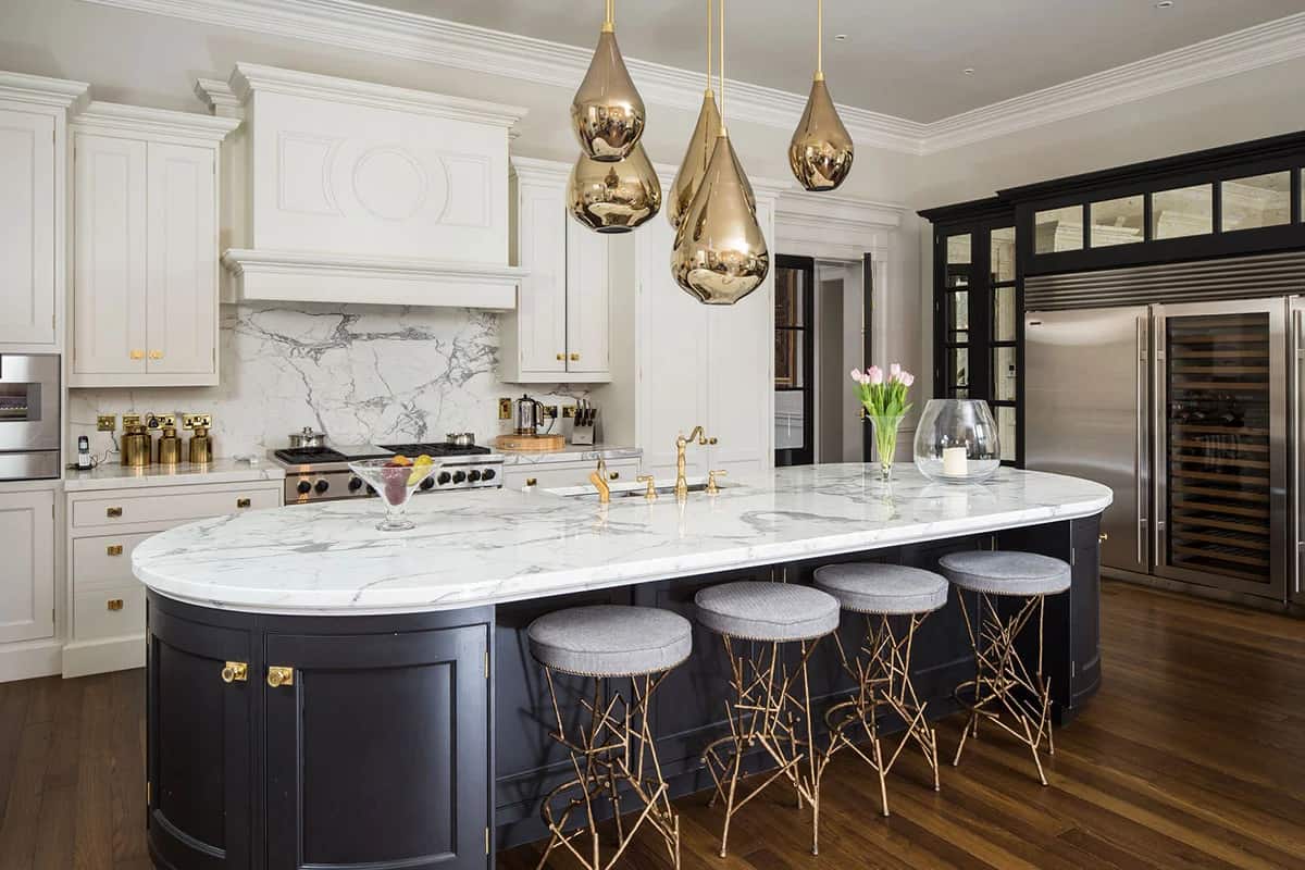 Calacatta Extra kitchen by Miller Brothers Stone, Elegant Luxury, Dublin