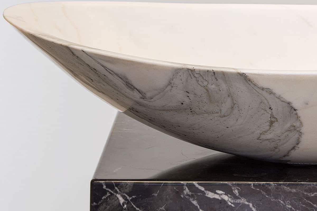 Bespoke, natural stone detail, fabricated and installed by Miller Brothers Stone