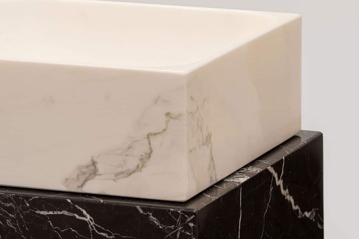 Bespoke, natural stone detail, fabricated and installed by Miller Brothers Stone