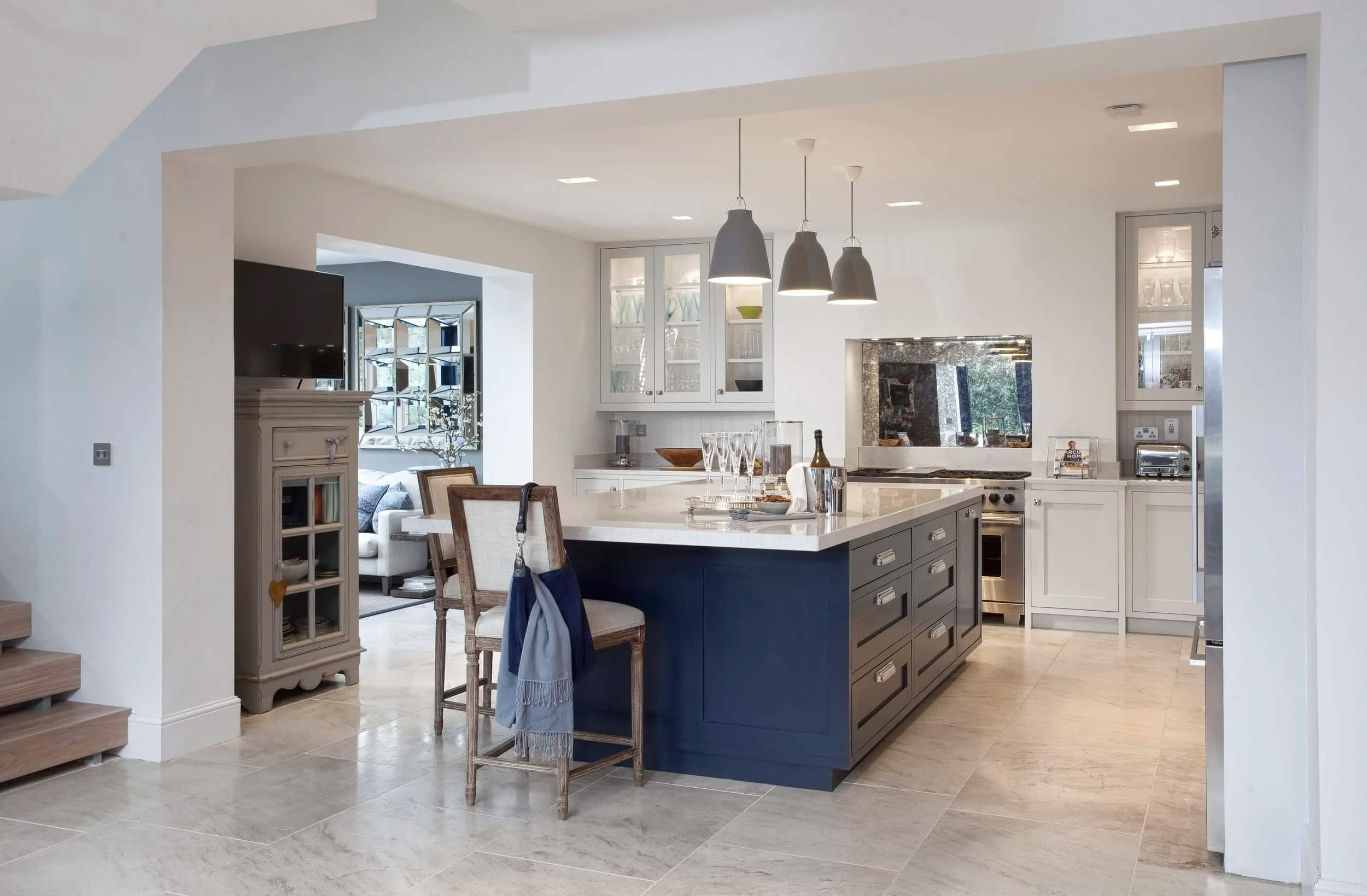 Floor Tiles, natural stone detail, fabricated and installed by Miller Brothers Stone