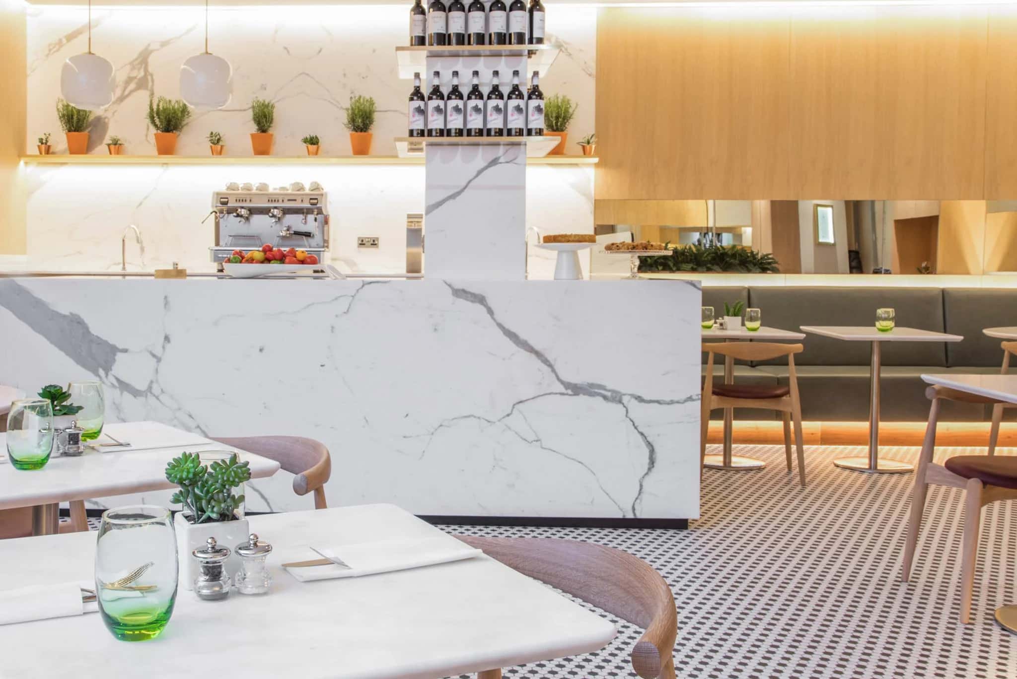 Brown Thomas- Green & Bean Cafe and Bar, Miller Brothers Stone