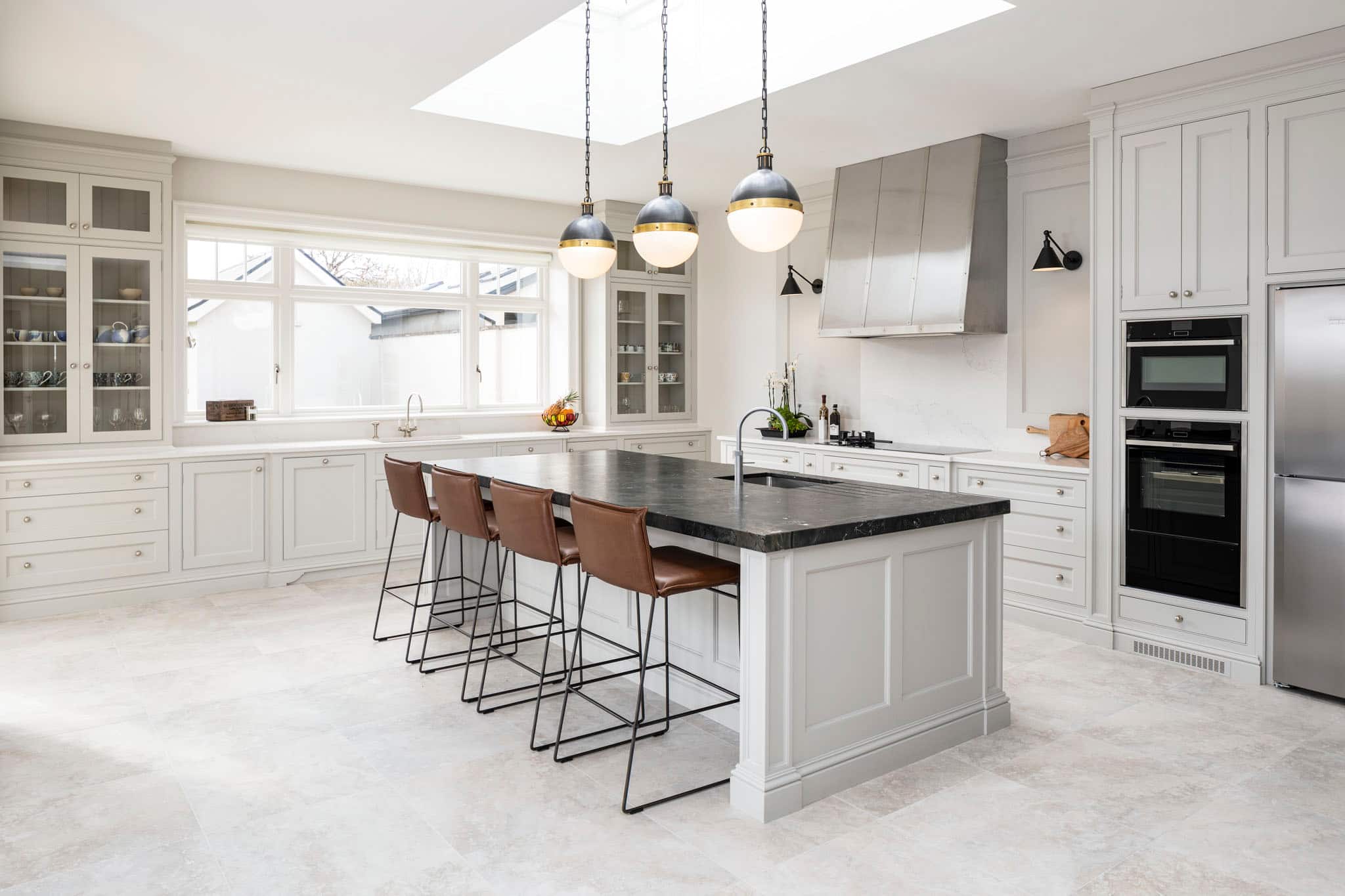 American Style Shaker Kitchen, Miller Brothers Stone (2)