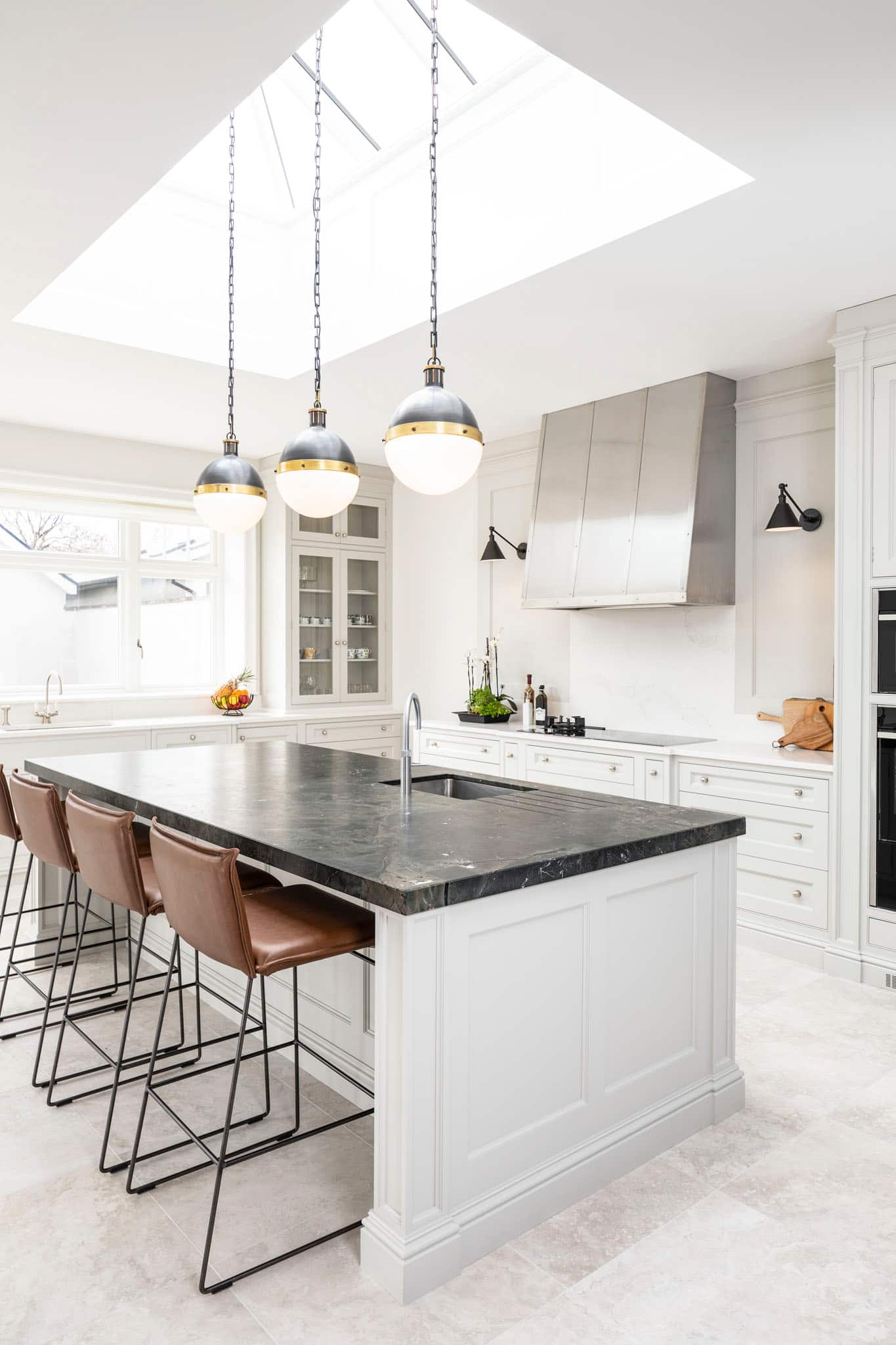 American Style Shaker Kitchen, Miller Brothers Stone (3)