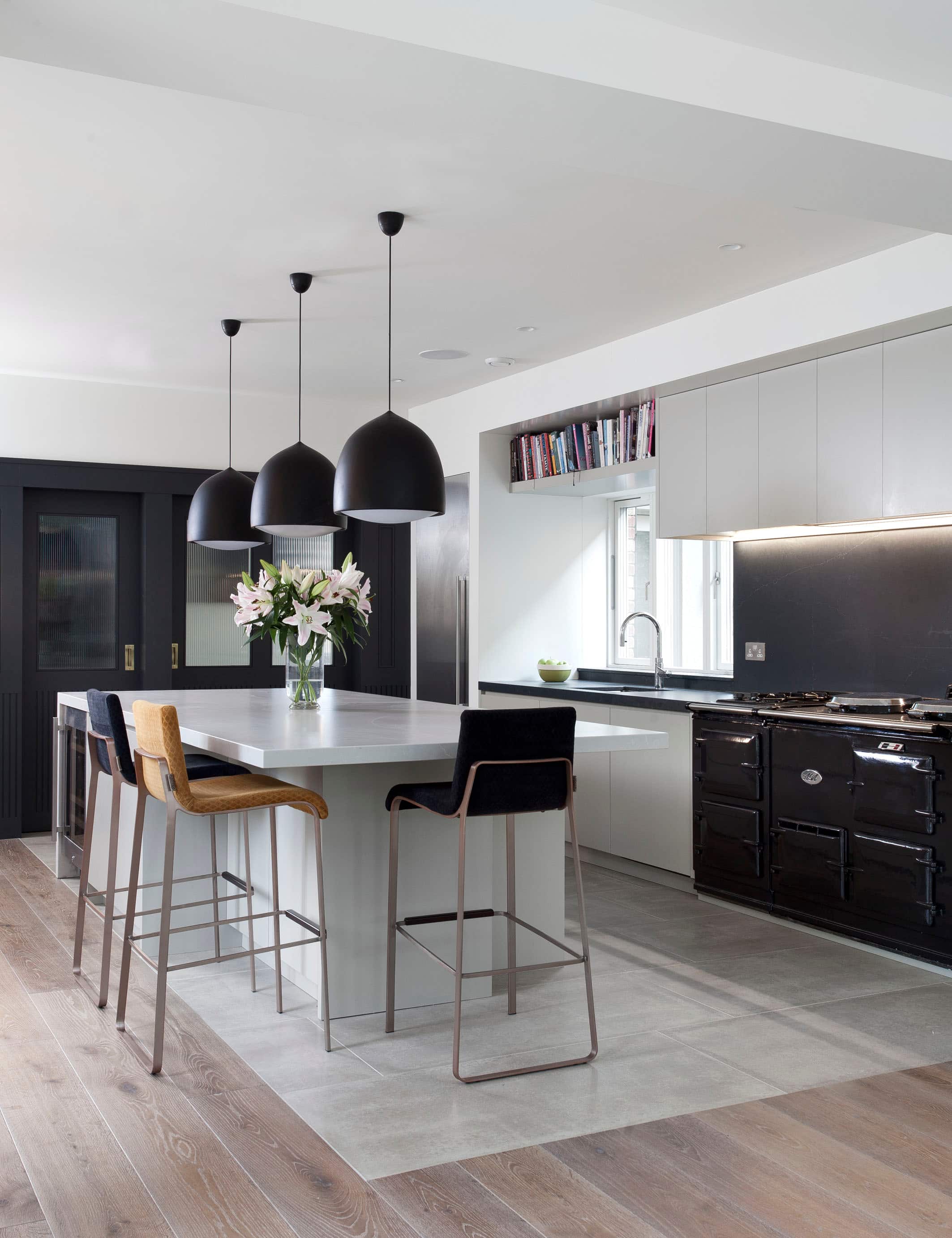 Desert Silver and Charcoal Soapstone Kitchen, Miller Brothers Stone (2)
