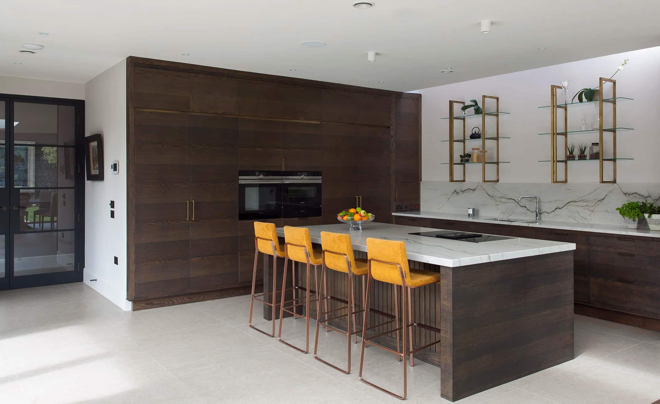 Timber and Statuario Quartzite, Miller Brothers Stone (3)